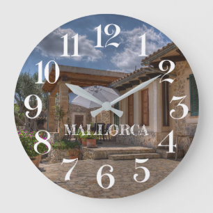 reloj de pared casa de campo en Mallorca Große Wanduhr