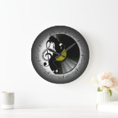 Reloj de pared con CD y bailarín Große Wanduhr (Zuhause)