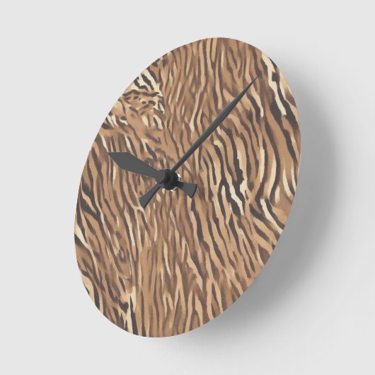 Reloj de Pared con Diseño de Piel de Tigre Runde Wanduhr (Winkel)