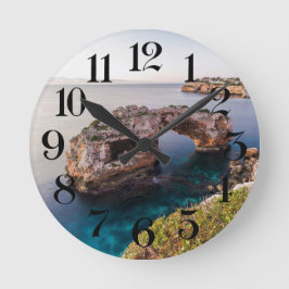 reloj de pared de Es Pontàs en Mallorca Runde Wanduhr