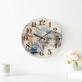 reloj de pared de La Habana, Kuba Große Wanduhr (Zuhause)