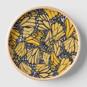 Reloj de pared estampado mariposa monarca uhr (Vorderseite)