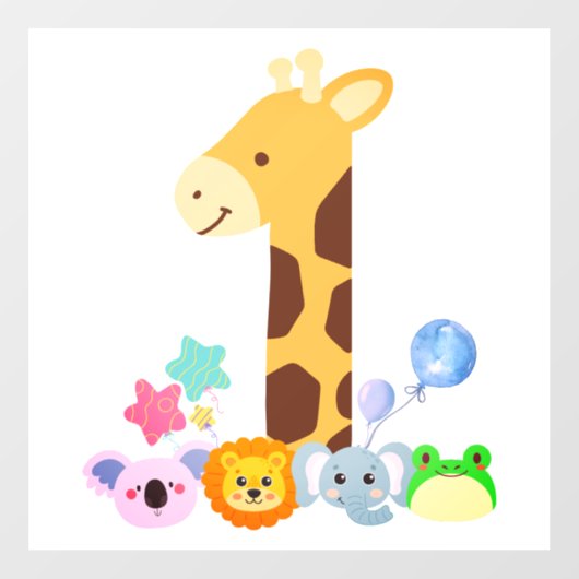 Reloj de pared fensteraufkleber (Blatt)