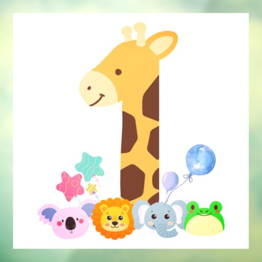 Reloj de pared fensteraufkleber (Blatt 3)