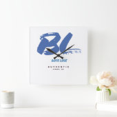 Reloj de pared Logo BL Quadratische Wanduhr (Zuhause)