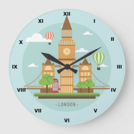Reloj de pared London  Große Wanduhr