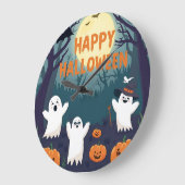 Reloj de pared para niños en Halloween Große Wanduhr (Winkel)