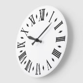 reloj de pared personalizable números romanos große wanduhr (Winkel)