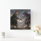 Reloj de pared quadratische wanduhr (Zuhause)