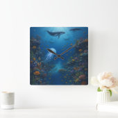 Reloj de pared quadratische wanduhr (Zuhause)