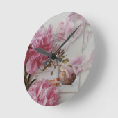 Reloj de Pared Redondo Acrílico sin Tictac  Runde Wanduhr (Winkel)