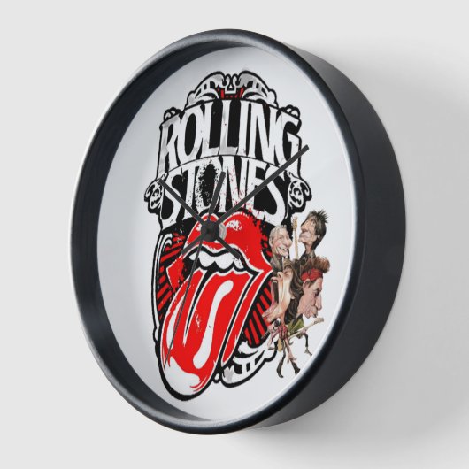 Reloj de pared Roling Stone Uhr (Winkel)