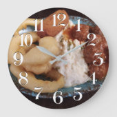 reloj de pared variado típico de Mallorca Große Wanduhr (Vorderseite)