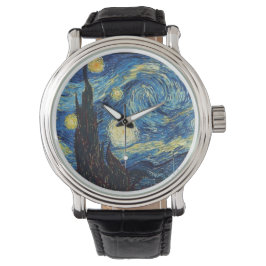 Reloj de pulsera de La noche estrellada de Van Gog Armbanduhr