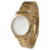 reloj dorado personalizado armbanduhr (Schrägansicht)