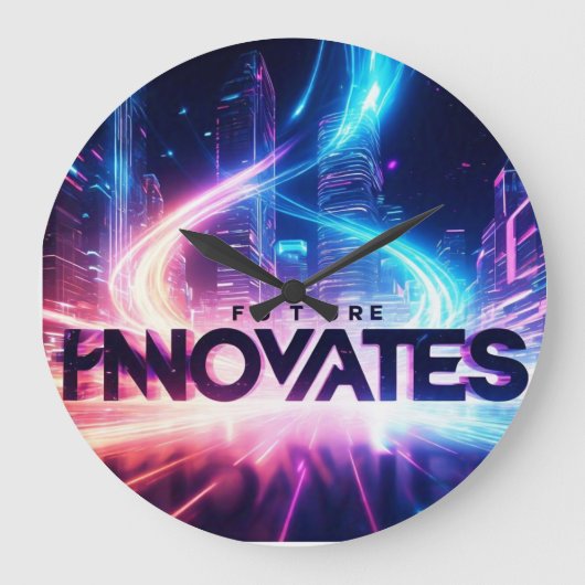 reloj future innovate große wanduhr (Vorderseite)