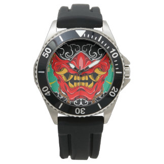 Reloj hannya mask  armbanduhr