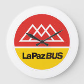 Reloj La Paz Bus Große Wanduhr (Vorderseite)