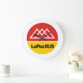 Reloj La Paz Bus Große Wanduhr (Zuhause)
