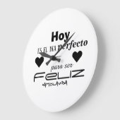 Reloj motivacional große wanduhr (Winkel)