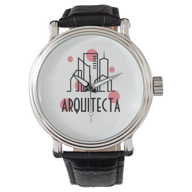 Reloj personalizado arquitectura armbanduhr (Vorderseite)