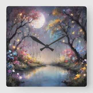 reloj quadratische wanduhr