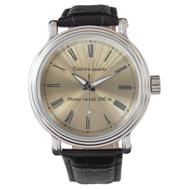 Reloj quartz krankño unico  armbanduhr (Vorderseite)