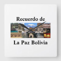 Reloj recuerdo Paz Bolivien dortig
