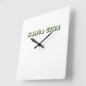 Reloj Santa Cruz Quadratische Wanduhr (Winkel)