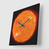 Reloj "solar" quadratische wanduhr (Winkel)