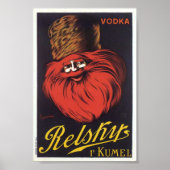 Relsky Vodka Poster (Vorne)