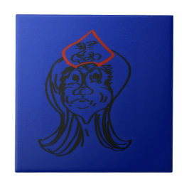 Reluctant Queen Animation Ceramic Tile Fliese