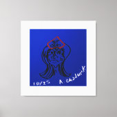 Reluctant Queen Animation Stretched Canvas Leinwanddruck (Vorderseite)