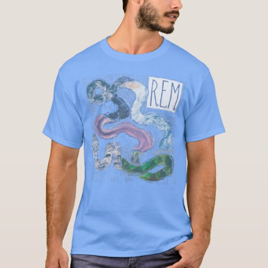 REM 80s Distressed gift T-Shirt (Vorderseite)