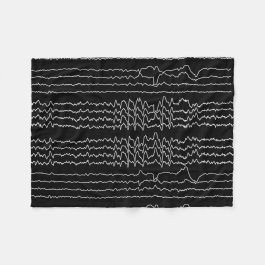Rem-Schlaf-Welle Fleecedecke (Vorderseite (Horizontal))