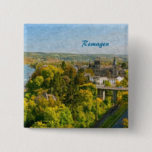 Remagen Button (Vorderseite)
