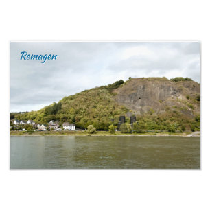 Remagen Rheinbrücke Malereieffekt Foto