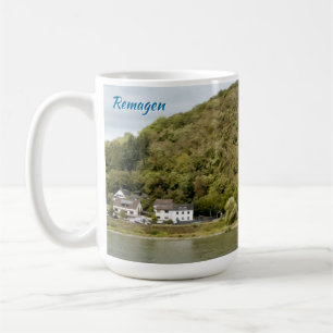 Remagen Rheinbrücke Malereieffekt Foto Kaffeetasse