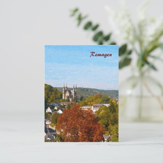Remagene Postkarte (Stehend Vorderseite)