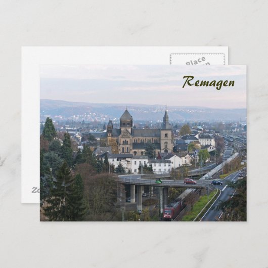 Remagene Postkarte (Vorne/Hinten)