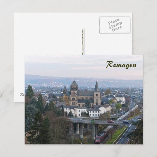 Remagene Postkarte (Vorne/Hinten)