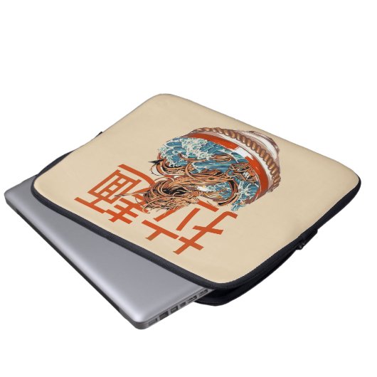 Reman Dragon Design Laptopschutzhülle (Vorne Knopf)