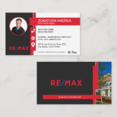 Remax Real Anwesen Business Card Visitenkarte (Vorne/Hinten)