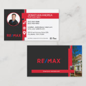 Remax Real Anwesen Business Card Visitenkarte (Vorne/Hinten)