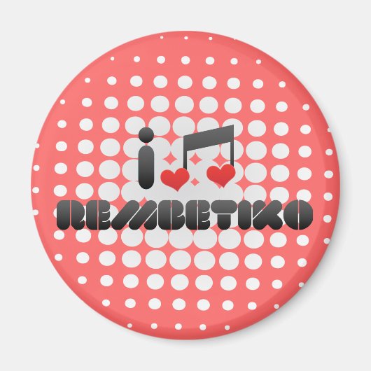 Rembetiko-Fan Magnet (Vorne)