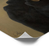 Rembrandt - Alter Mann mit Goldkette Poster (Ecke)