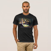 Rembrandt Anatomy Lesson Moderne Malgeräte T-Shirt (Vorne ganz)