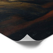 Rembrandt - Aristoteles mit Büste von Homer Poster (Ecke)