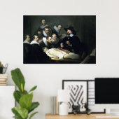 Rembrandt Art Malerei Die anatomische Lektion Poster (Heimbüro)