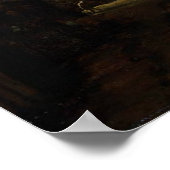 Rembrandt Art Painting Landschaft Poster (Ecke)